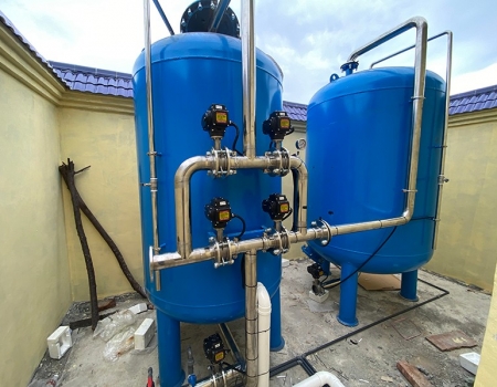宣威文山官山20吨压力式一体化净水设备