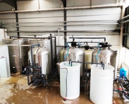 宣威某工厂食品加工45-60吨软化水设备